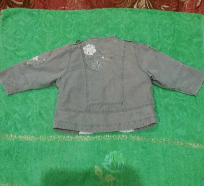 Ексклюзивна весняно-літня куртка Next 80  9-12 місяців 100%-cotton. SRI LANKA.