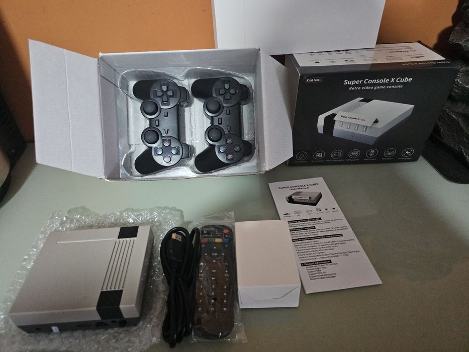 Kinhank Super Consolexcube Hd Classic Game Console 64 Gb Mini Videogam