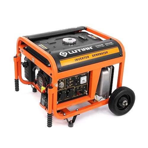 Генератор інверторний БЕНЗИНОВИЙ LUTIAN LT4500EI, 4,5KVA (3.5kW), однофазний, мотор LT170-F1 4-тактний, 1-циліндровий OHV, 220V, 50Hz, об'єм 15л,