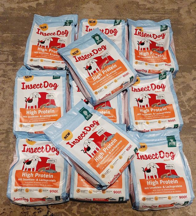 9,9 kg sucha karma dla psa insekty + łosoś