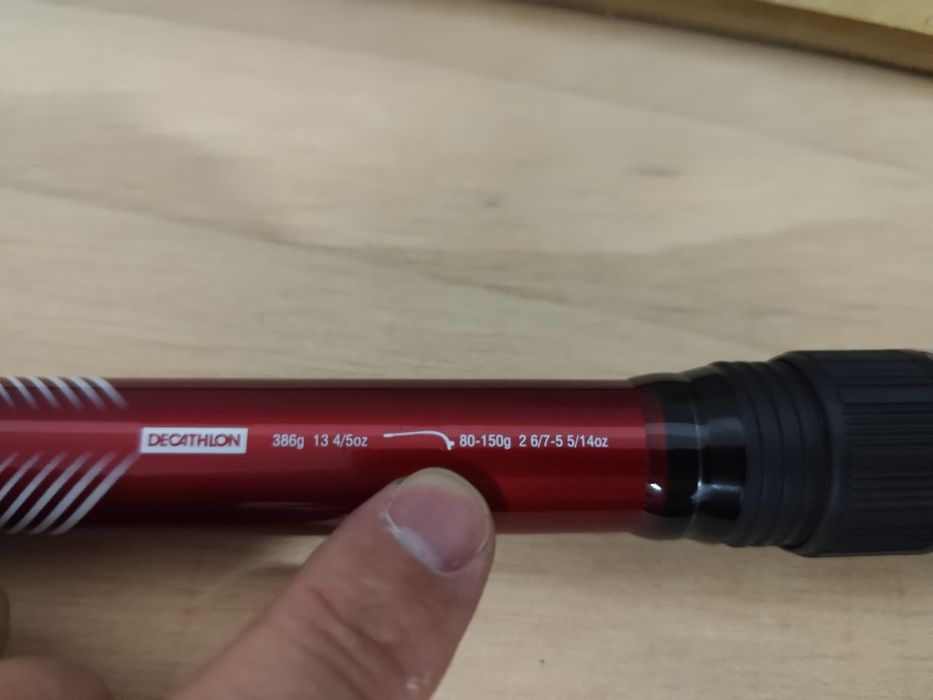 equipamento de pesca como novo