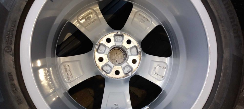 Koła DEMO zima oryg. AUDI VW  7x17, 5x112, ET47, 57.1+225/50R17 M+S