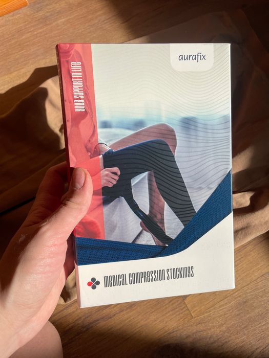 Компресійні колготи чулки для вагітних aurafix