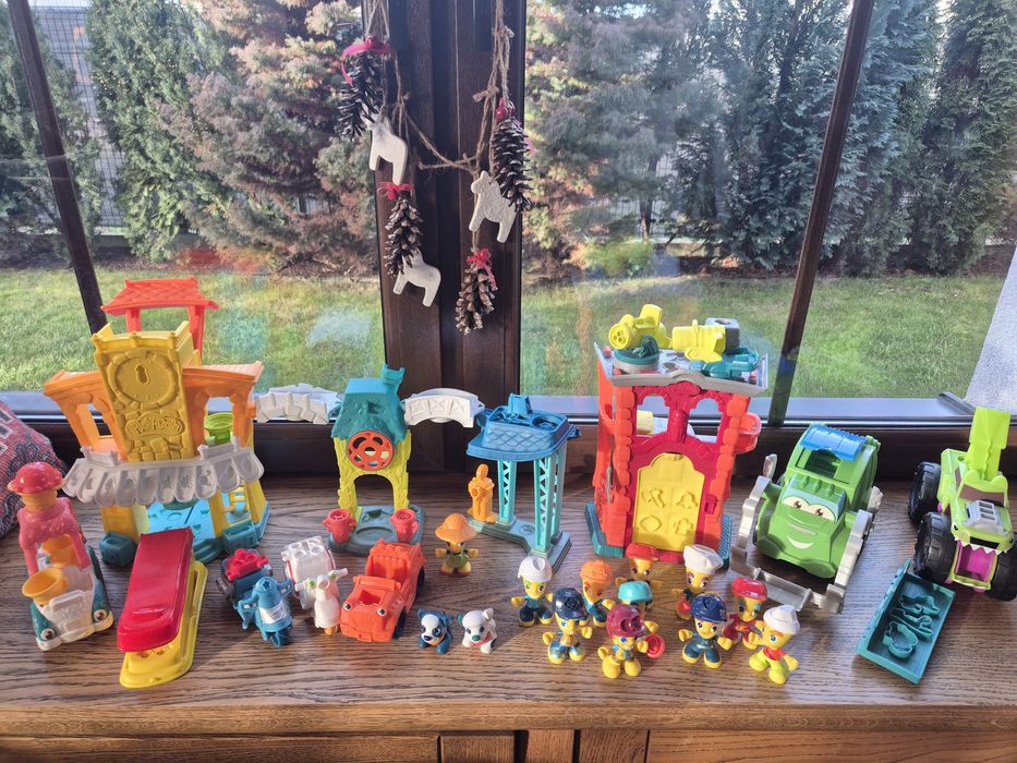 Duży zestaw do zabawy ciastolina