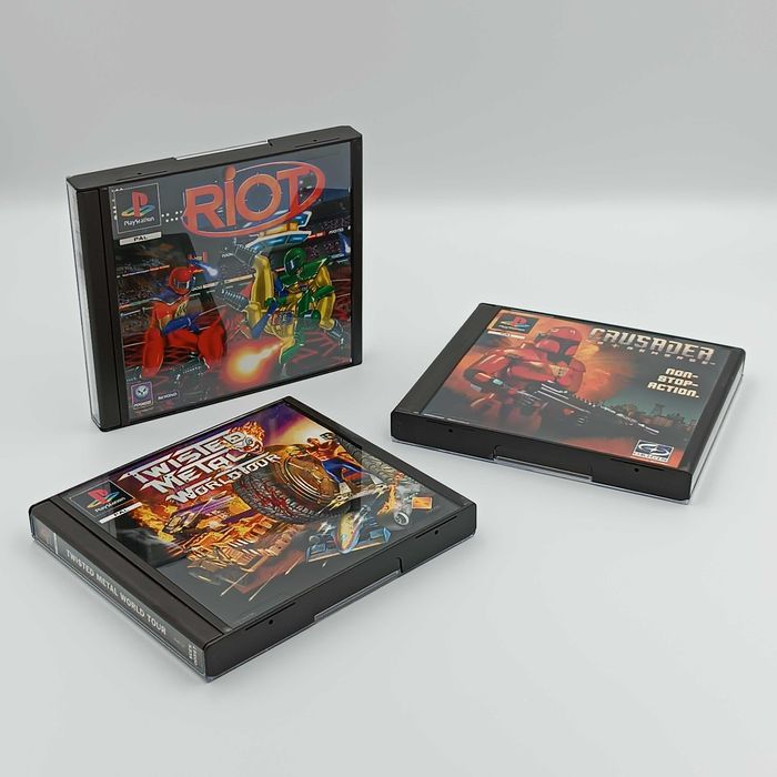 5x Nowe pudełko oryginalne box małe etui Playstation PS1/PSX/PSOne