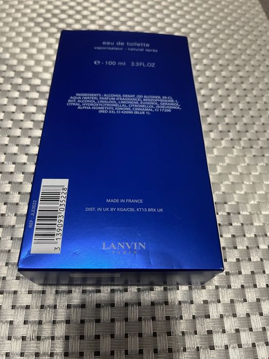Lanvin Oxygene Homme