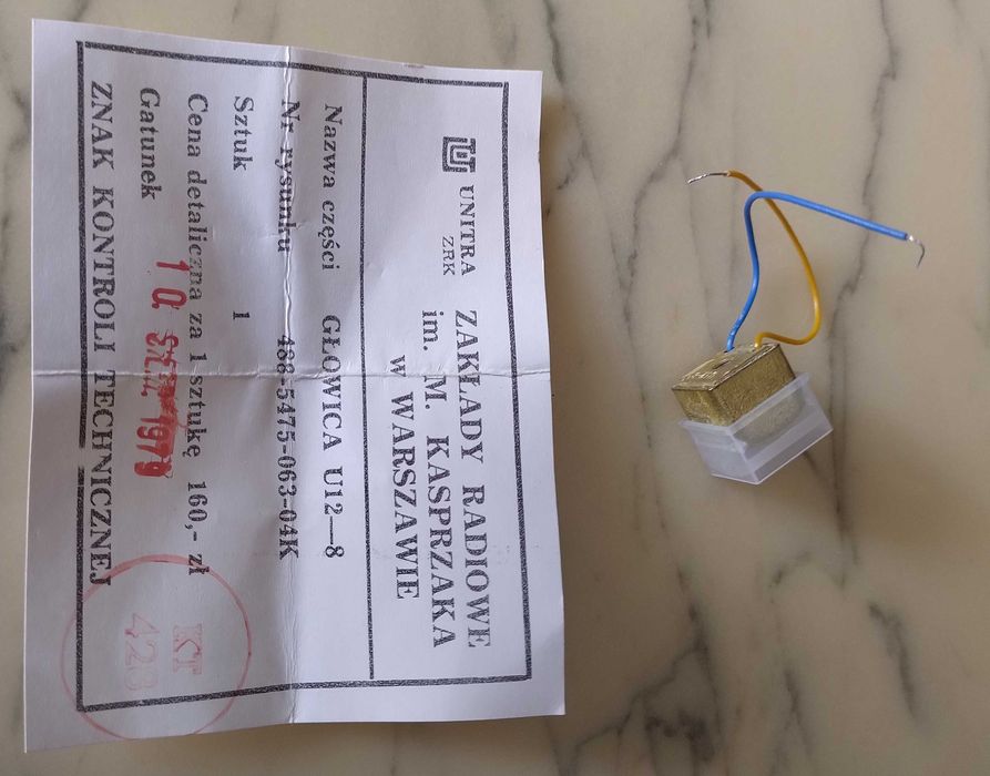 Głowica U12-8 UNITRA