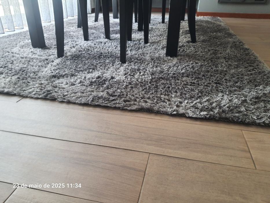 Tapete cinzento escuro 2,90x2,00