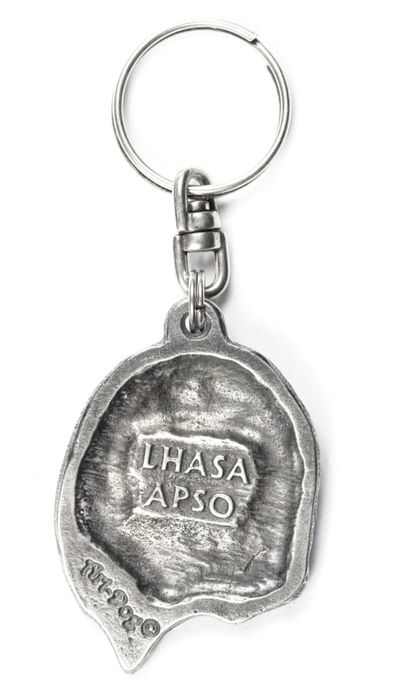 Lhasa Apso brelok do kluczy posrebrzany Art-Dog