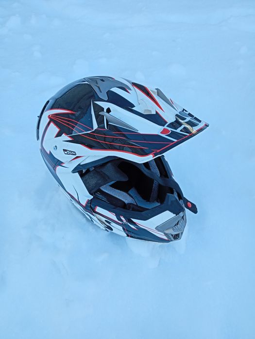 Мотоциклетний шлем МХ435.розм М.