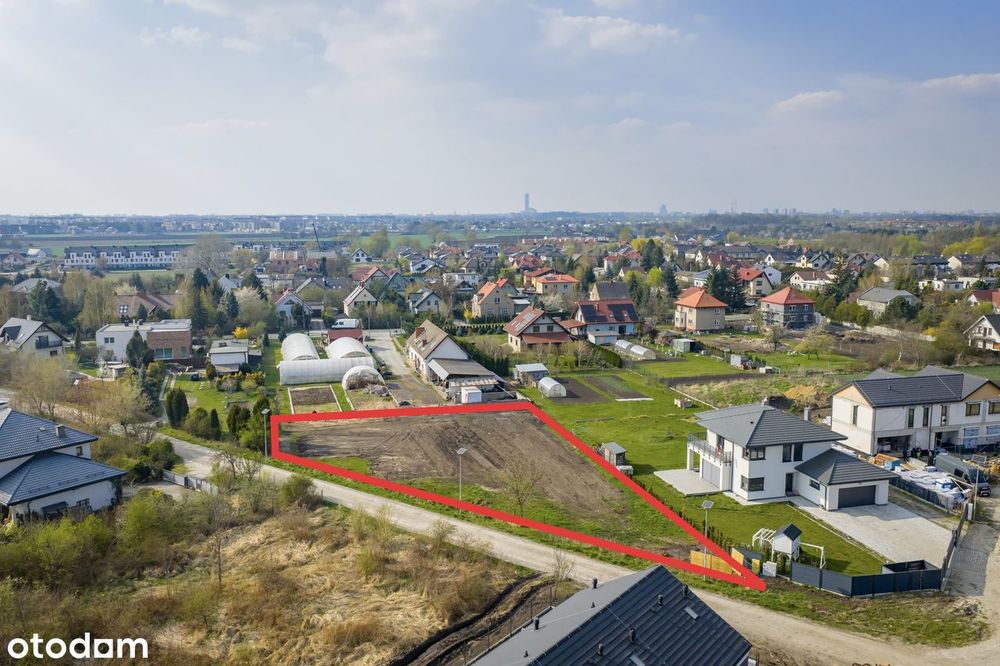 Na sprzedaż wyjątkowa działka budowlana o powierzchni 1349 m²-Iwiny