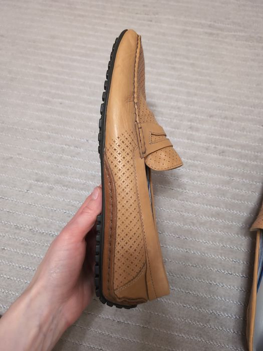 Мокасини Sioux 10/5 G  46-45 розмір 29.5 см шкіряні