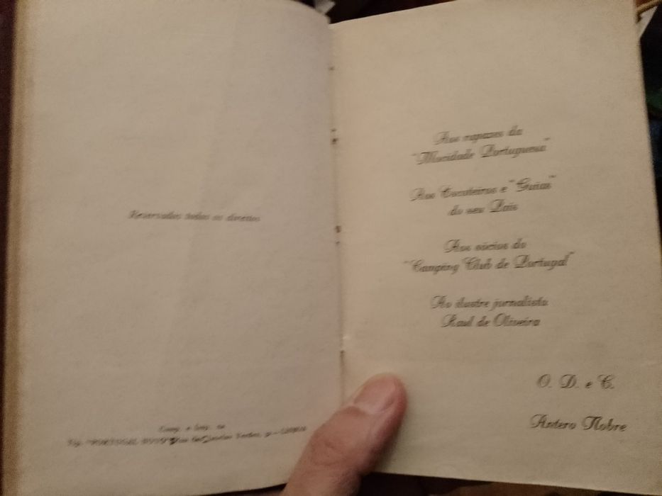 Campismo-Manual Tecnico-A.Nobre-1938-15E-Desodorizante Dove3E Desde 3E