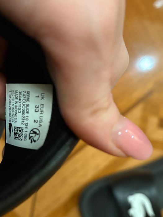 Дитячі сланці Lacoste