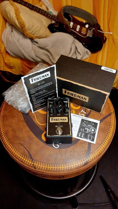 Friedman BE OD overdrive _ distortion (novo, na caixa, com garantia)
