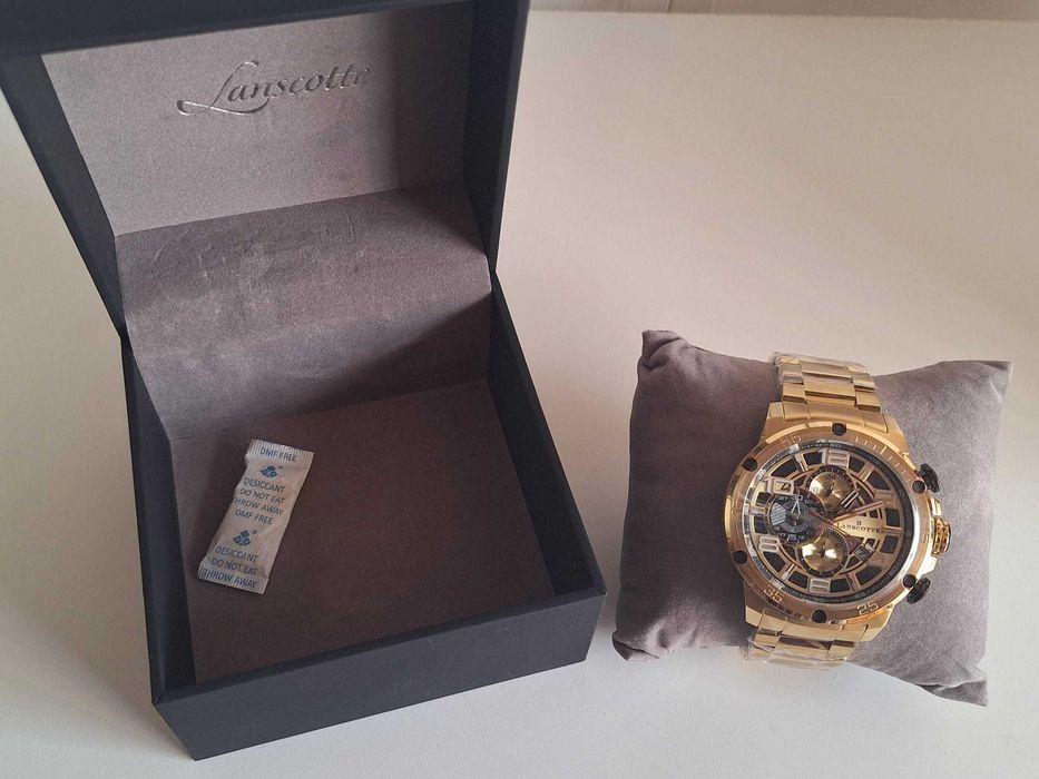 Relógio-Cronógrafo Lanscotte Golden Club nunca usado