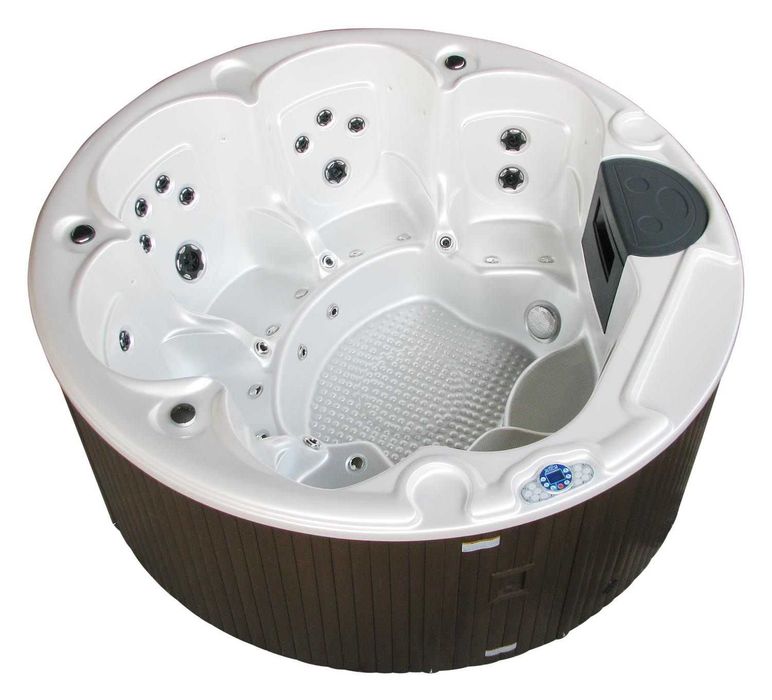Jacuzzi ogrodowe zimowe SPA Balboa 220x210 cm Akryl Piec