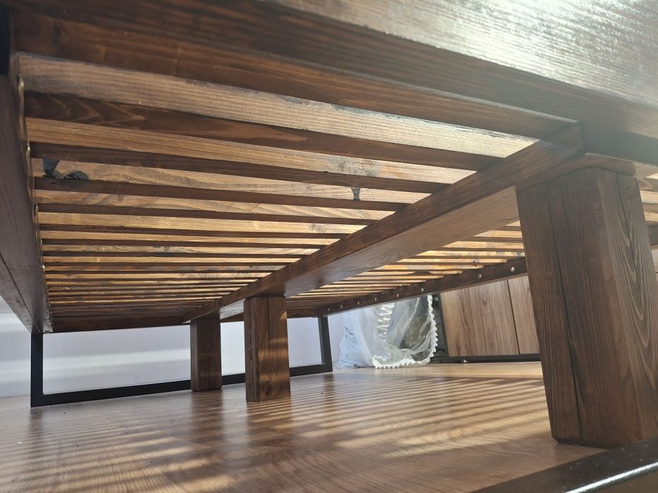 Łóżko loft industrialne