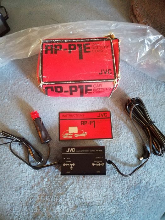 JVC battery and chargers for VHS-C camera64551045761283121