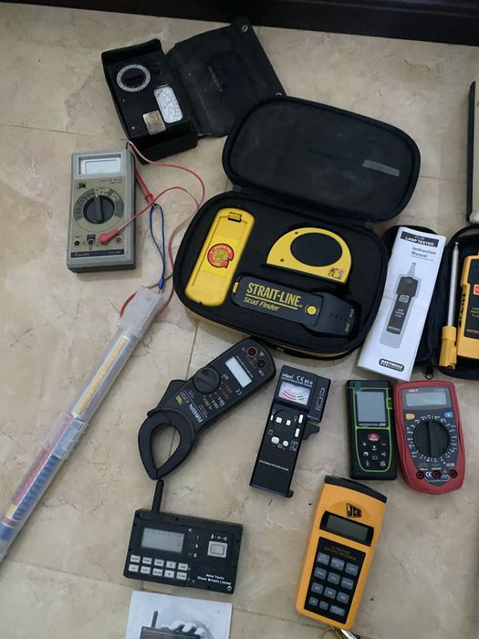Мультиметр,дальномер,детектор проводки JCB,Di-Log