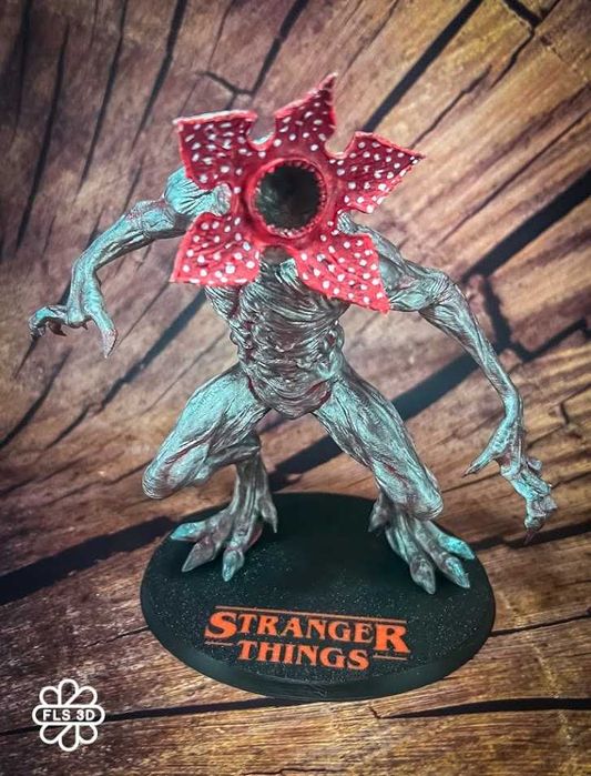 Figura Colecionável Demogorgon – Impressão 3D | Pintada à Mão