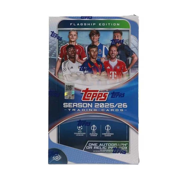 2025-26 Topps UEFA Club Competitions Hobby Box