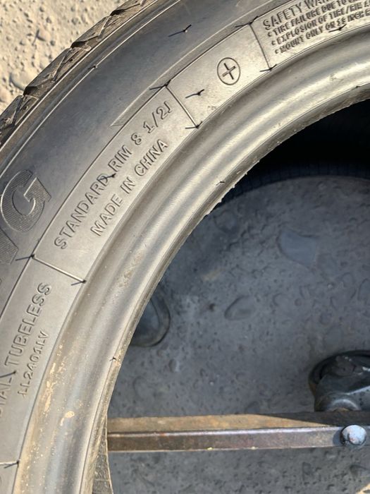Шини 255/45 R19 пара Langlong 2024p літо 6.6мм