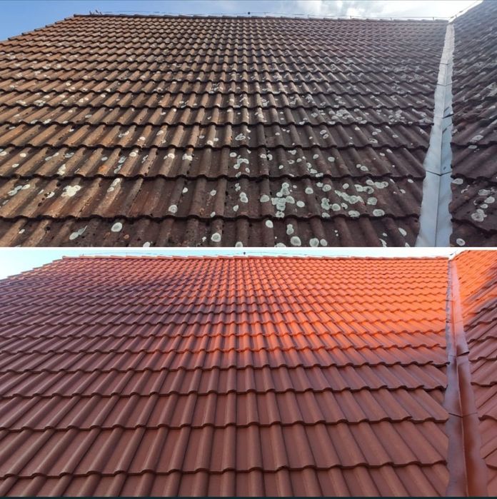 Mycie czyszczenie elewacji, dachów, kostki brukowej, piaskowca