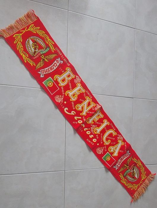 cachecol do Benfica antigo Raro
