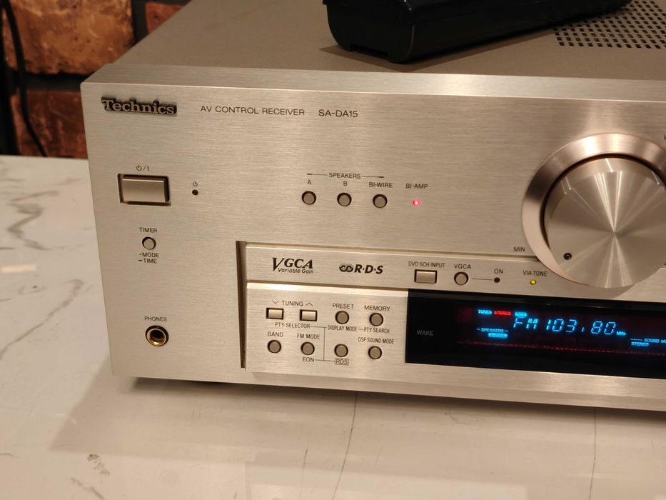 TECHNICS SA DA15 ! Unikatowy amplituner w pięknym stanie !