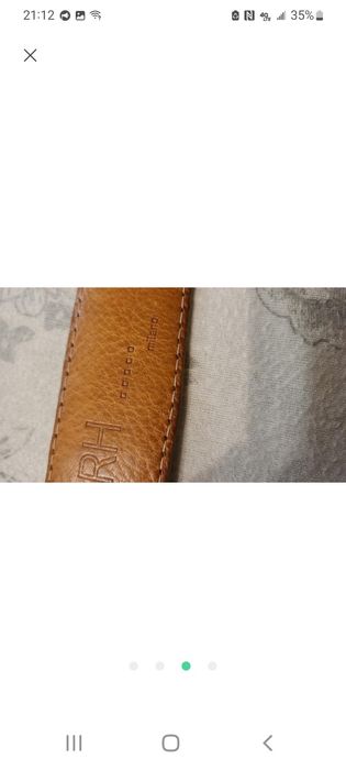 Ремень Rh Milano крокодил.