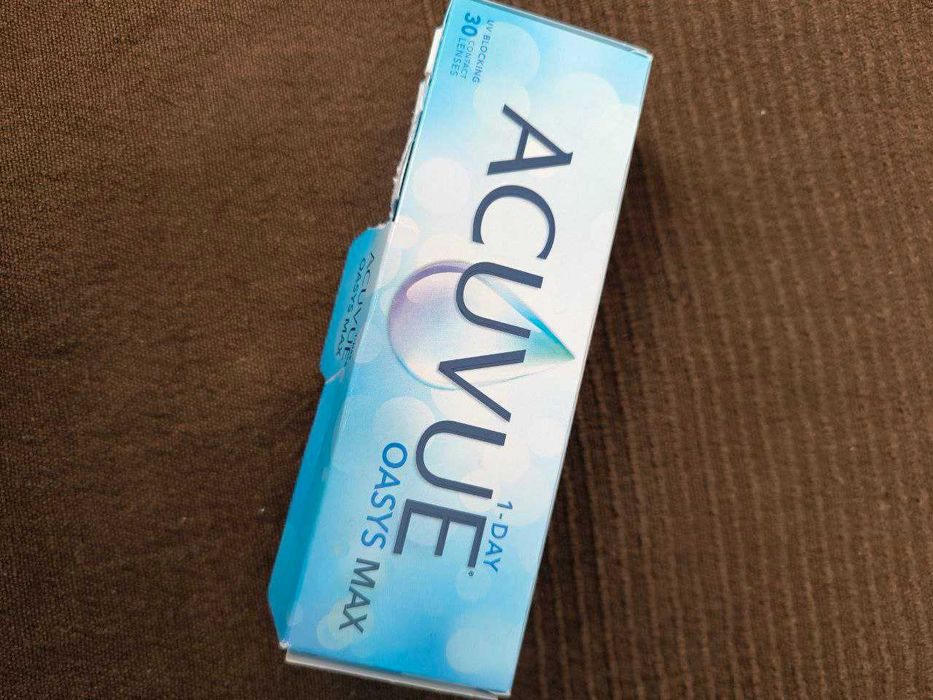 Soczewki jednodniowe Acuvue Oasys MAX 1 day (-3.75)