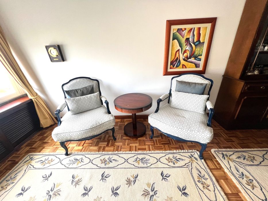 Par de Cadeiras Bergeres Contemporâneas