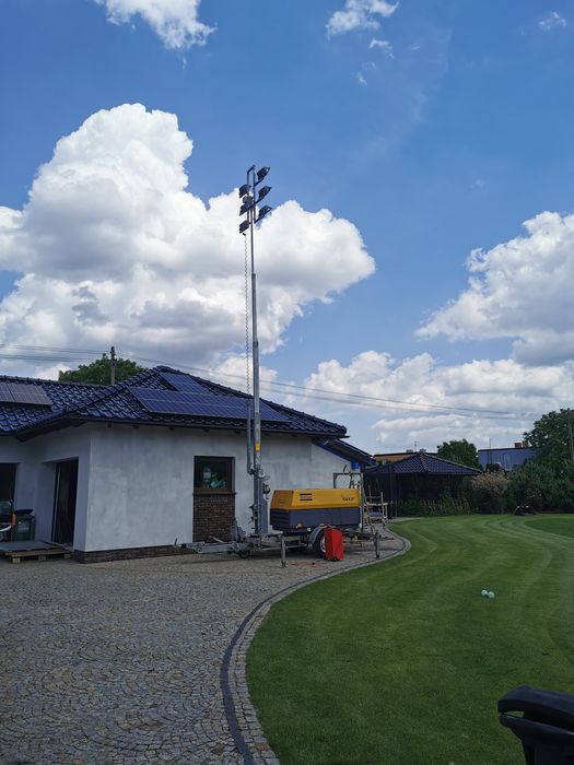 Wynajmę, agregat pradotworczy atlas copco, agregat do tynków 20kw