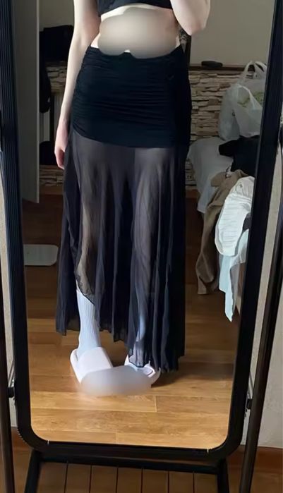 Трендова прозора спілниця