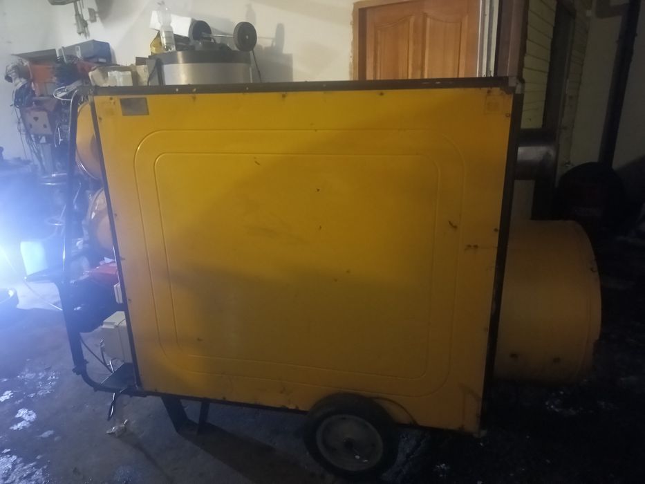 Nagrzewnica olejowa multiolejowa 220 kw master piec na olej , olejow