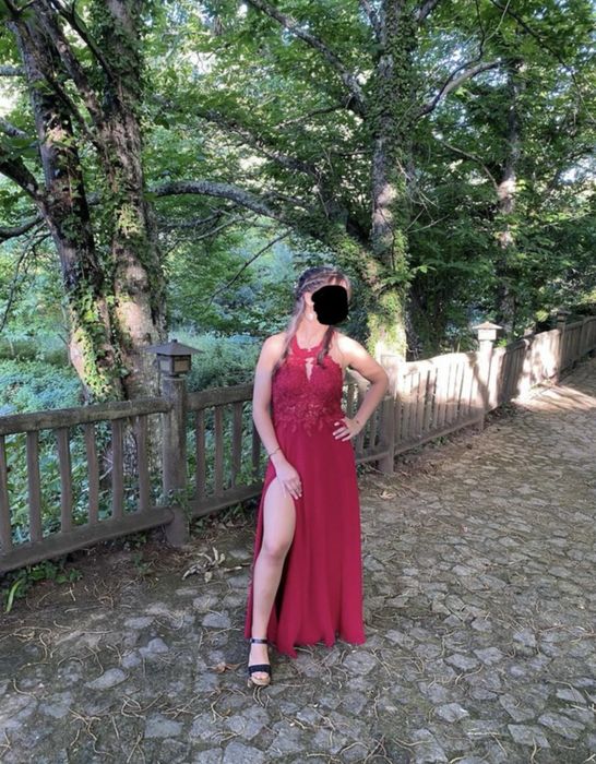 Vestido Vermelho para Cerimonias