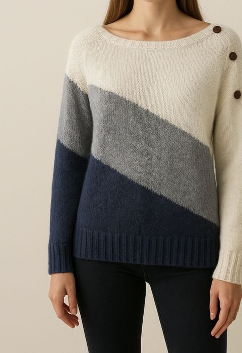 Damski Sweter z guzikami