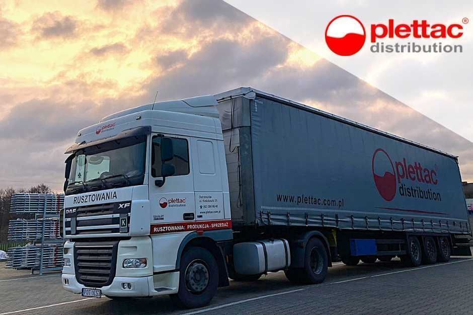 Rusztowanie ramowe PRODUCENT Plettac Pletak - pow.rob.36m2, wys.rob.4m