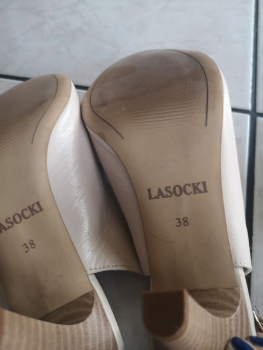 Szpilki sandałki Lasocki