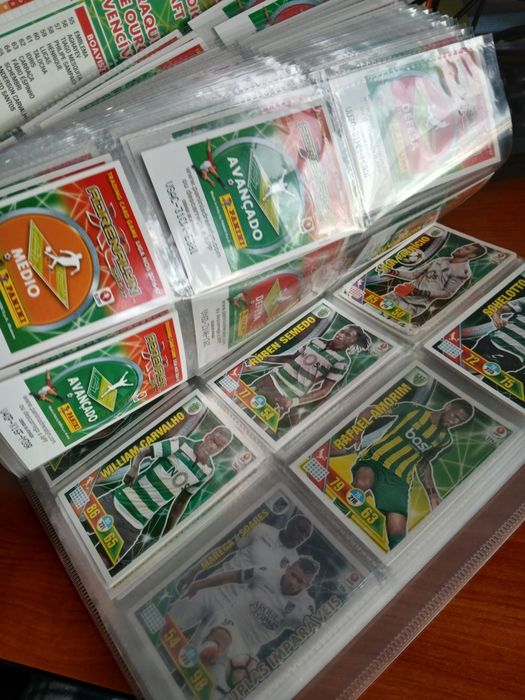 Caderneta cartas liga Nos 16-17  VENDO RAPIDO; MANDE OFERTA