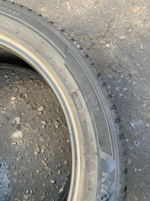 Шини 255/45 R20 пара Hankook 6,5мм,всесезон, 2022р