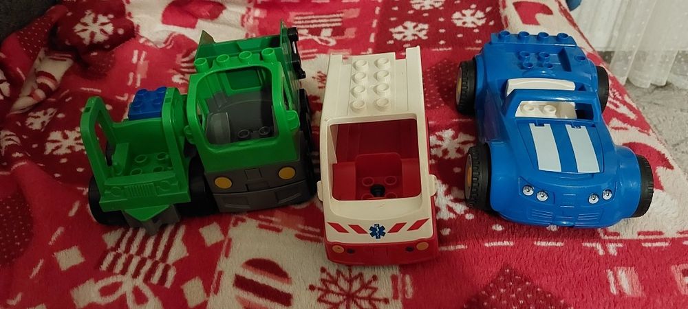 Pojazdy samochody lego duplo