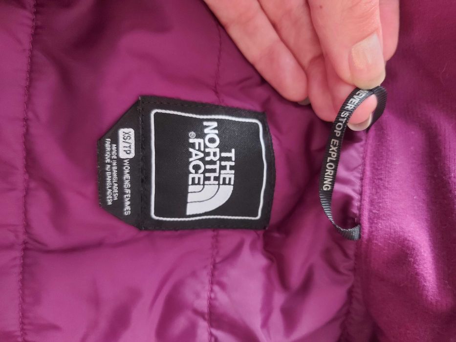 kurtka north face polarowa ocieplana xs
