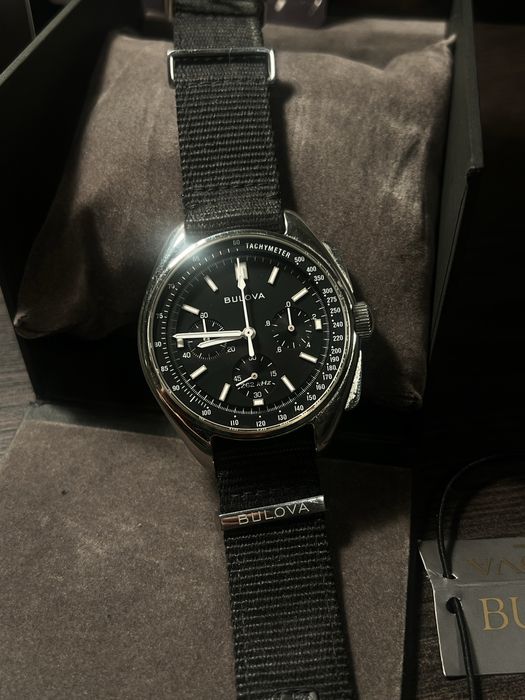 Bulova Lunar Pilot Chronograph Full set.