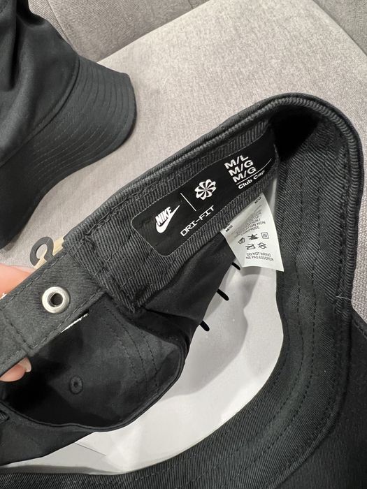 Кепка унисекс Nike Df Club Cap U Cb Mtswsh L Black FB5372-010