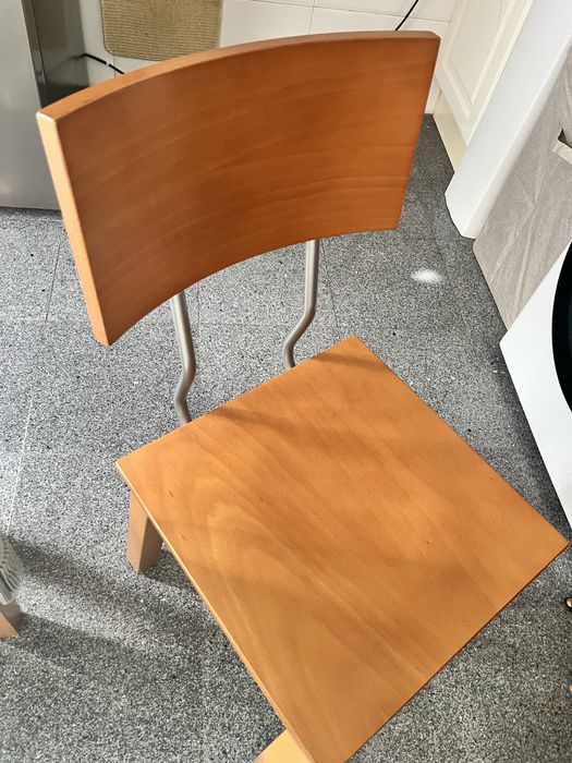 Mesa Extensível +4 cadeiras Madeira Cerejeira