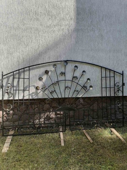Ворота з елементами ковки