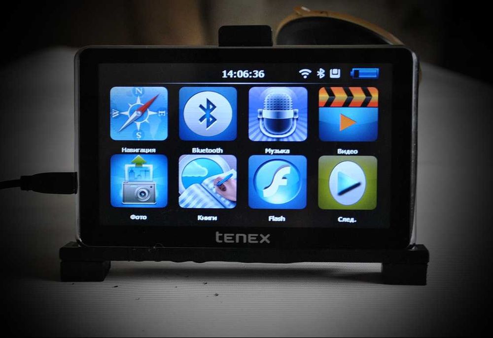 Б/У навигатор "TENEX"  6 дюймов