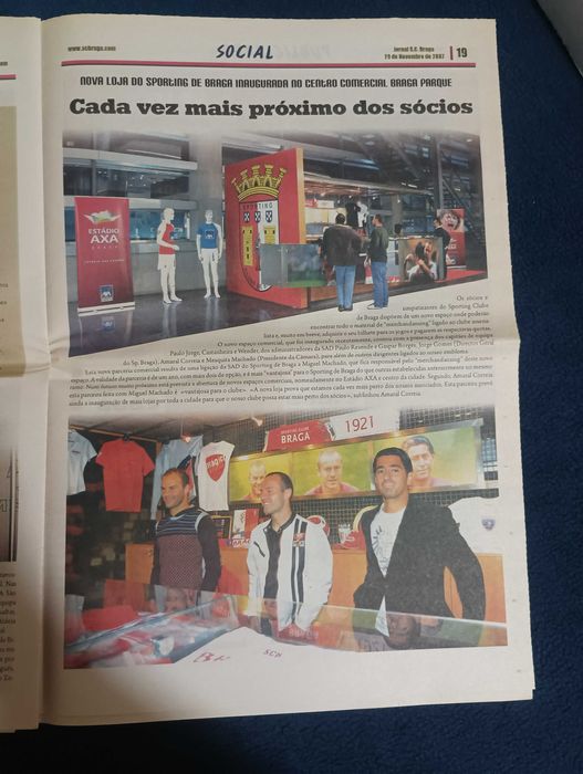 Jornal do ScBraga 2007 vs Bayern Munique